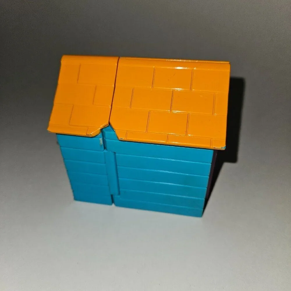 Polly Pocket Pet Pals Folding Dog House Origin 2001 Toy Food Bowl Basket READ